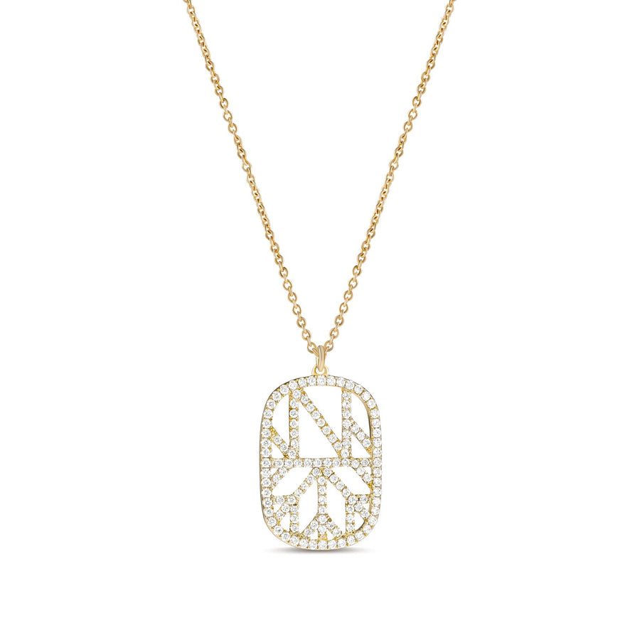 NOONST DIAMOND LONG NECKLACE